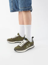 Sneakers Tom Snake Sun68 Groen men Z35104-vue-porte