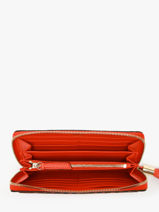 Portefeuille L Premier Flirt Leder Lancel Oranje premier flirt A10111-vue-porte