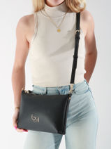 Cross Body Tas Naos By byblos Zwart naos BS33B04-vue-porte