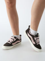 Sneakers Knu Skool Uit Leder Vans Bruin women D75O3N-vue-porte