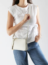 Cross Body Tas Faubourg Leder Lancel Grijs faubourg A13524-vue-porte