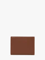 Portefeuille Foulonne Leder Yves renard Bruin foulonne 2372