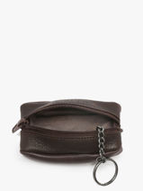 Portemonnee Arthur Leder Arthur & aston Bruin johany 209-vue-porte