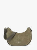 Cross Body Tas Suede Leder Lancaster Groen suede 81