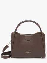 Handtassen Ida Double Leder Lancaster Bruin ida double 84
