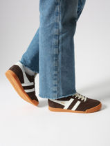 Sneakers Elan Uit Leder Gola Roze women CLB538-vue-porte