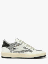 Sneakers Dany Uit Leder Semerdjian Zilver women DANY