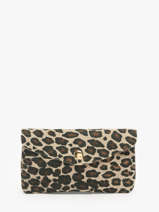 Portemonnee Velvet Leopard Leder Milano Veelkleurig velvet leopardo VL23113