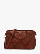 Schoudertas Heritage Leder Biba Bruin heritage DON1L