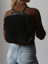 Rugzak Torrow Zwart brodery TBRO02-vue-porte