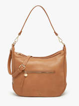 Schoudertas Zip Lulu castagnette Bruin zip ZAHED