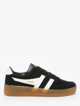 Sneakers Grandslam Uit Leder Gola Zwart women CLA589
