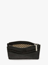 Kaarthouder Vintage Leder Mila louise Zwart vintage 3570XC-vue-porte