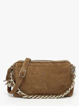 Cross Body Tas Vintage Mila louise Bruin vintage 23673V