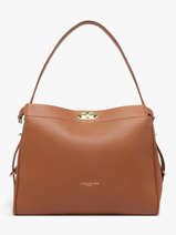 Schoudertas Mademoiselle Romy Leder Lancaster Beige mademoiselle romy 106