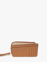 Kaarthouder Leder Crinkles Bruin caviar 14318-vue-porte