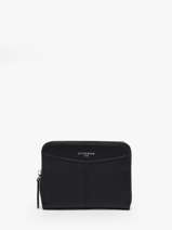 Portemonnee Met Kaarthouder Charlotte Leder Le tanneur Zwart charlotte TOTT3110