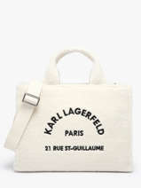 Handtas Rue St Guillaume Shearling Karl lagerfeld Wit rsg A4W50013