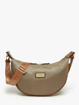 Cross Body Tas Jamie Nylon Ted lapidus Beige jamie DU43503