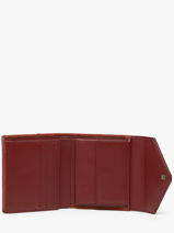 Portefeuille Nubuck Leder Yves renard Oranje nubuck 26680-vue-porte