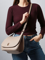 Cross Body Tas Katy Laurent david Beige ld bags 995-vue-porte