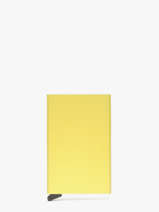 Kaarthouder Aluminium Secrid Geel alu 00C