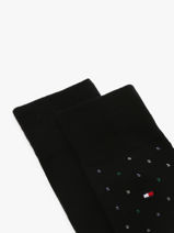 Herensokken 2 Paar Tommy hilfiger Zwart socks 71236311-vue-porte
