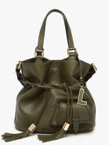 Bucket Bag M Premier Flirt Leder Lancel Groen premier flirt A10110