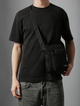 Cross Body Tas Eastpak Zwart authentic EK0A5BN5-vue-porte