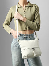 Cross Body Tas Gracieuse Hexagona Wit gracieuse 315314-vue-porte