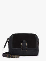 Cross Body Tas Bea Leder Pieces Zwart bea 17163626