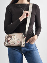 Cross Body Tas Muse Anekke Veelkleurig muse 42703447-vue-porte