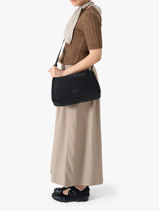 Cross Body Tas Moss Gerecycleerd Polyester Ucon acrobatics Zwart moss MO-vue-porte