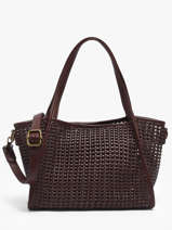 Schoudertas /cross Body Tresse Miniprix Bruin tresse 19753