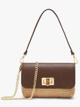 Cross Body Tas Capri Milano Bruin capri CP25112