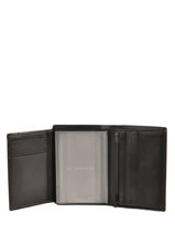 Verticale Portefeuille Gary Leder Le tanneur Zwart gary TRA3312-vue-porte