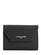 Portemonnee Leder Lancaster Zwart smooth 2