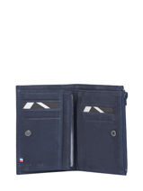 Portemonnee Etincelle Nubuck Leder Etrier Blauw etincelle nubuck EETN619-vue-porte