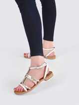 Sandalen Bongo Les tropeziennes Goud women BONGO-vue-porte