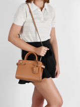 Handtas S Emilie Leder Le tanneur Groen emily TEMI1606-vue-porte