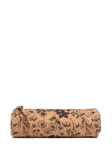 Etui Woomen Beige coquelicot WCOL92