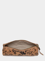 Etui Woomen Beige coquelicot WCOL92-vue-porte