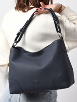 Schoudertas Tango Bis Leder Nathan baume Rood nathan 52-vue-porte