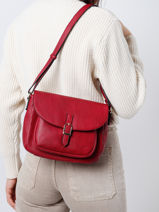 Cross Body Tas Toscane Hexagona Roze toscane 579734-vue-porte