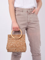 Handtas Eclipte Liege Woomen Bruin eclipte liege WELI01-vue-porte