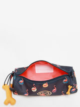 Pennenzak 1 Compartiment Stones and bones Blauw girls G-vue-porte