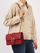 Cross Body Tas Love Bag Icon Pinko Zwart love bag icon AF1-vue-porte