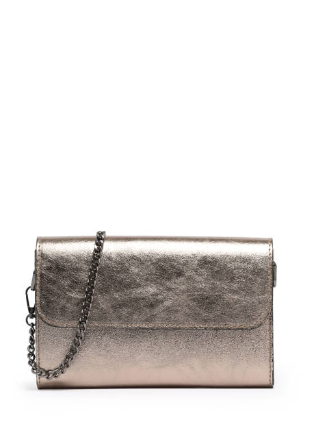 Cross Body Tas Nine Leder Milano Bruin nine NI23064N