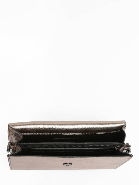 Cross Body Tas Nine Leder Milano Bruin nine NI23064N ander zicht 3