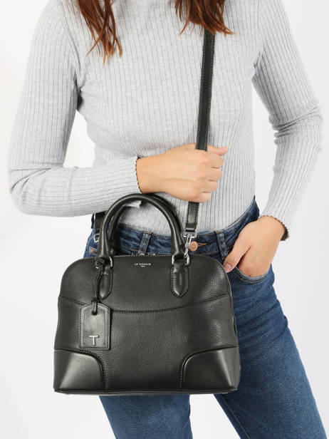 Handtas Romy Leder Le tanneur Zwart romy TROM1014 ander zicht 1
